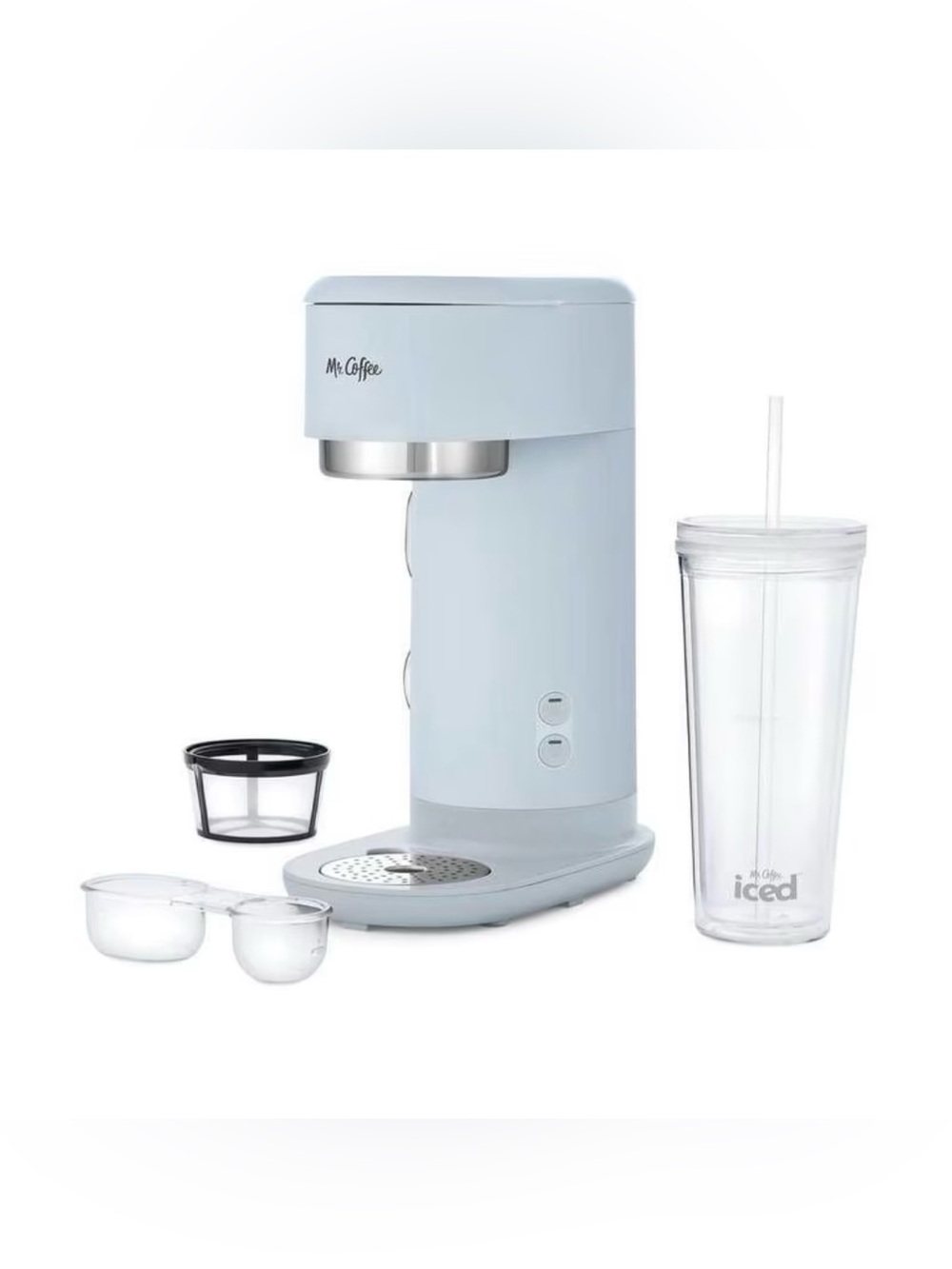 Mr. Coffee Single-Serve Iced and hot Coffee Maker in